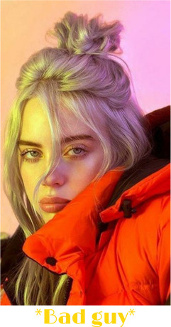 Nadruk Billie Eilish *BADGUY* - Przód