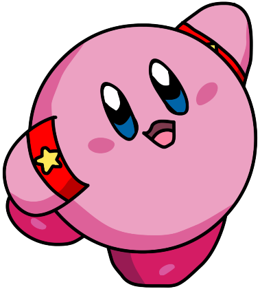 Nadruk kirby design - Przód