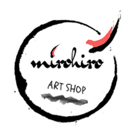 Nadruk Official Mirohiro Art Shop logo - Przód