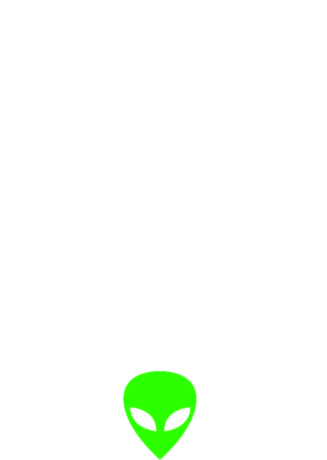 Nadruk We Are Not Alone - Przód