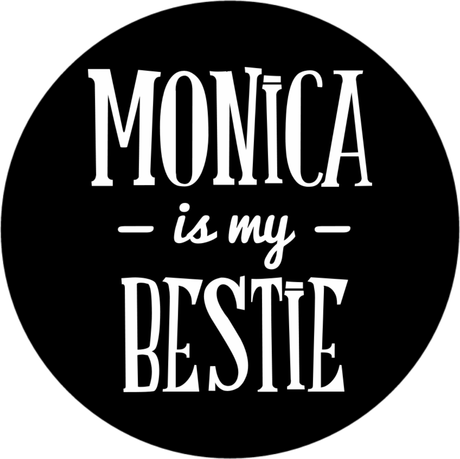 Nadruk Monica Is My Bestie - Przód