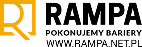 Nadruk damska biała. Logo portalu RAMPA - Przód