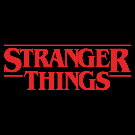 Nadruk Stranger Things - Przód