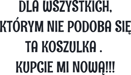 Nadruk DLA WSZYSTKICH, KTÓRYM... - Przód