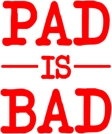 Nadruk Pad is Bad - Przód