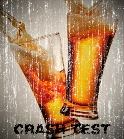 Nadruk Beer Crash Test - Przód