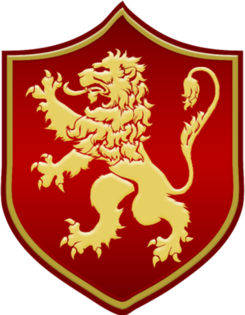 Nadruk House Lannister Sigil - Przód