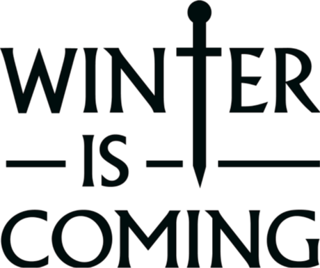 Nadruk Winter Is Coming 3 - Przód