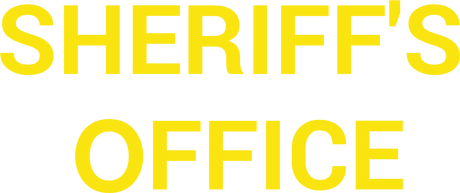 Nadruk SHERIFF'S OFFICE - Przód