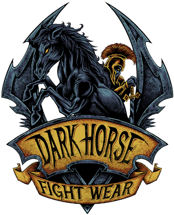 Nadruk Dark Horse Fightwear - Przód