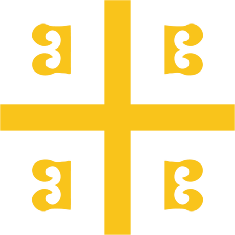 Nadruk Flaga Bizancjum - Przód