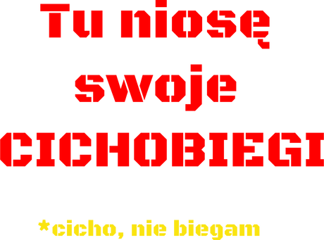 Nadruk Cichobiegi - Przód