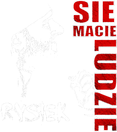 Nadruk rysiek - Przód