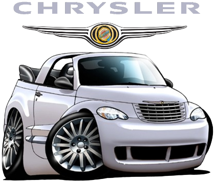 Nadruk chrysler - Przód