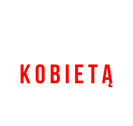 Nadruk Polska jest kobietą - Przód