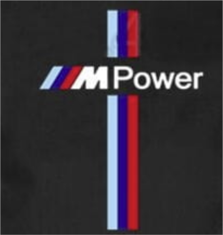 Nadruk M POWER - Przód