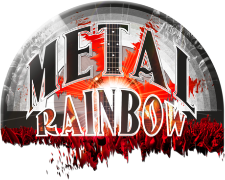Nadruk Metal Rainbow - Przód