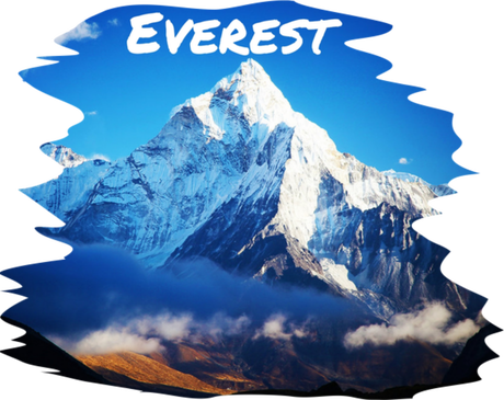 Nadruk Szczyty - Everest - Przód