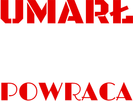 Nadruk umarł, zmartwychwstał - Przód