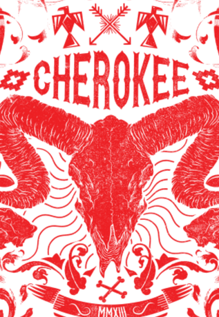 Nadruk Cherokee - Przód