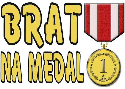 Nadruk BRAT NA MEDAL - Przód