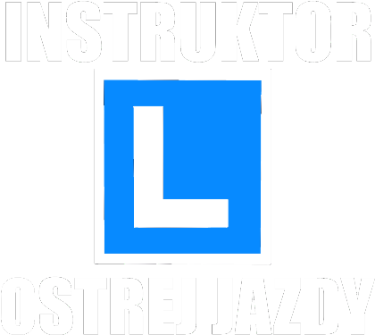 Nadruk INSTRUKTOR OSTREJ JAZDY - Przód