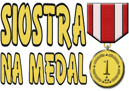 Nadruk SIOSTRA NA MEDAL - Przód