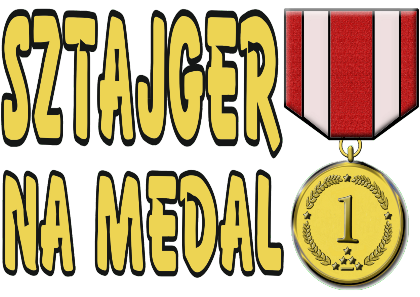 Nadruk SZTAJGER NA MEDAL - Przód