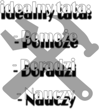 Nadruk Torba dla taty! (Dzień ojca) - Przód