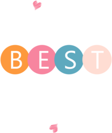 Nadruk Be The Best Version Of You - Przód