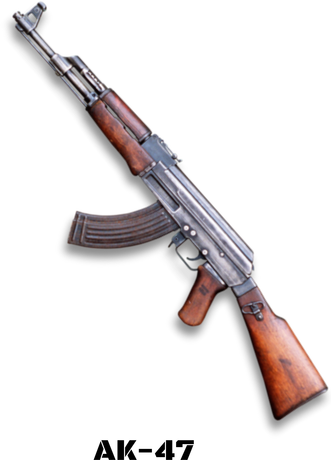 Nadruk AK-47 - Przód