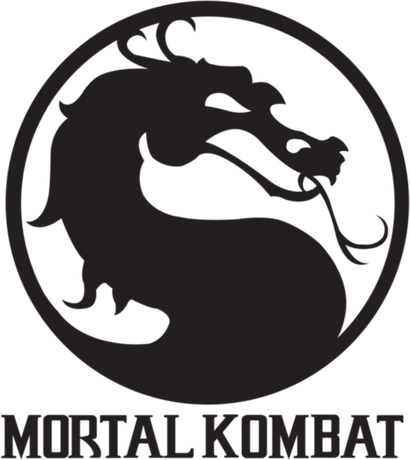 Nadruk Mortal Kombat - Przód