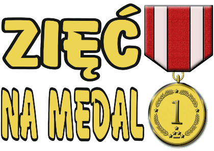 Nadruk ZIĘĆ NA MEDAL - Przód