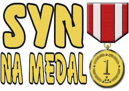 Nadruk SYN NA MEDAL - Przód