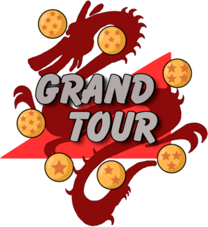 Nadruk Grand Tour Dragonball - Przód