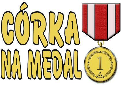 Nadruk CÓRKA NA MEDAL - Przód