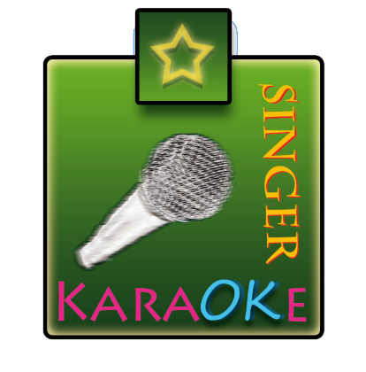 Nadruk KARAOKE SINGER - Przód