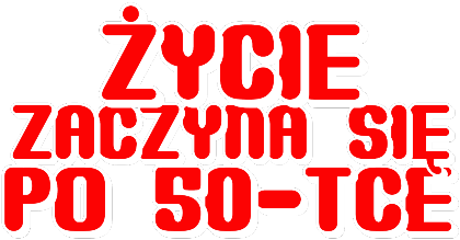 Nadruk zycie zaczyna sie po - Przód