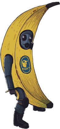 Nadruk Banana CT - Przód
