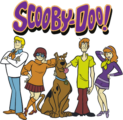 Nadruk scooby-doo - Przód