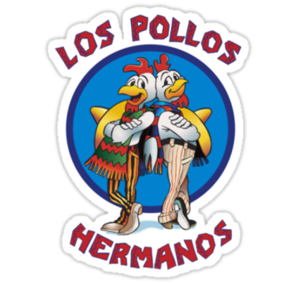 Nadruk Los Pollos Hermanos - Przód