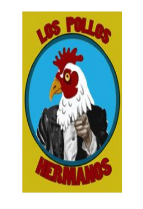 Nadruk Los Pollos Hermanos - Przód