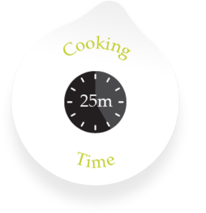 Nadruk cooking time - Przód