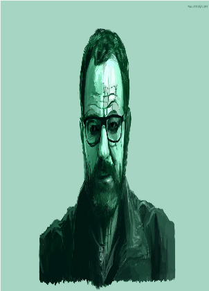 Nadruk walter white - Przód