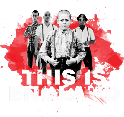 Nadruk THIS IS ENGLAND  męska - Przód