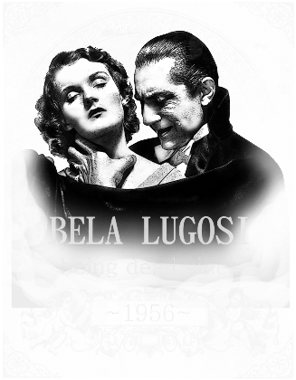 Nadruk BELA LUGOSI (wersja Victorian),  męska - Przód