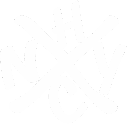 Nadruk New York hardcore czarna - Przód