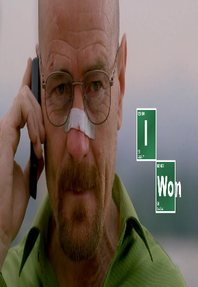 Nadruk walter white - Przód