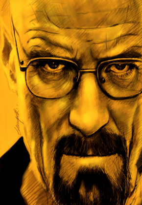 Nadruk walter white - Przód