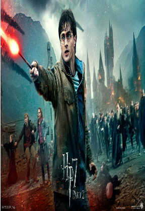 Nadruk harry potter - Przód